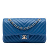 Chanel Medium Classic Chevron Lambskin Double Flap Secondhand