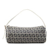 Fendi Zucchino Canvas Barrel Pochette Secondhand