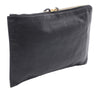 Balenciaga Goatskin Motocross Classic Metallic Edge Clutch Secondhand