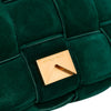 Bottega Veneta Suede Intrecciato Padded Chain Cassette Satchel Secondhand