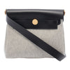 Hermès Military Toile and Vache Hunter Herbag Zip 20 Secondhand
