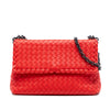 Bottega Veneta Small Nappa Intrecciato Olimpia Shoulder Bag Secondhand