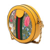 Gucci Mini GG Supreme Flora Web Ophidia Round Crossbody Secondhand