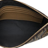 Fendi Medium FF Jacquard Flat Baguette Pouch Secondhand