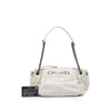 Chanel Chocolate Bar Lambskin LAX Accordion Shoulder Bag Secondhand