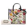 Gucci Medium Canvas Flora Satchel Secondhand
