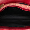 Saint Laurent Medium Calfskin and Suede Chevron Monogram College Satchel Secondhand