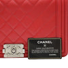 Chanel Medium Chevron and Diamond Quilted Lambskin Boy Flap Secondhand