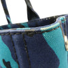 Prada Small Canvas Canapa Logo Camouflage Tote Secondhand
