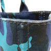 Prada Small Canvas Canapa Logo Camouflage Satchel Secondhand