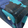 Prada Small Canvas Canapa Logo Camouflage Satchel Secondhand