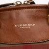 Burberry Medium Mega Check Canvas Bloomsbury Saddle Satchel Secondhand