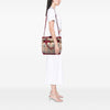 Burberry Haymarket Check Coated Canvas Golderton Satchel Secondhand