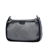 Chanel CC Mesh and Shiny Lambskin Clutch with Chain Secondhand