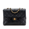 Chanel Mini Square Quilted Lambskin Single Flap Secondhand