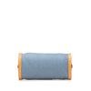 Hermès Denim and Calfskin Sac Doremi 33 Secondhand
