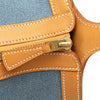 Hermès Denim and Calfskin Sac Doremi 33 Secondhand