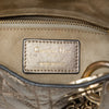 Dior Mini Metallic Calfskin Cannage Supple Lady Dior Secondhand