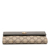 Gucci Bicolor GG Marmont Calfskin and GG Supreme Wallet on Chain Secondhand