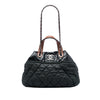 Chanel Large Quilted Iridescent Calfskin In The Mix Satchel Secondhand