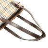 Burberry Haymarket Check Canvas Tote Secondhand