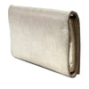 Saint Laurent Crinkled Metallic Calfskin Belle de Jour Chain Clutch Secondhand