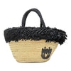 Miu Miu Raffia Basket Tote Secondhand