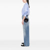 Saint Laurent Croc Embossed Patent Round Vinyle Camera Bag Secondhand
