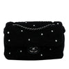 Secondhand Chanel Medium Shearling Pearl Studded Flap
