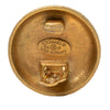 Secondhand Chanel CC Gold Plated Round Clip On Earrings
