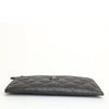 Chanel Quilted Lambskin Camellia Zip Pouch Secondhand