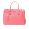 Prada Medium Saffiano Lux Galleria Double Zip Satchel Secondhand