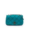 Chanel CC Iridescent Calfskin Diamond Stitch Flap Secondhand