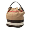 Burberry House Check Canvas Ashby Satchel Secondhand