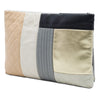 Chanel Large Quilted Lambskin Colorblock Patchwork O Case Clutch Secondhand