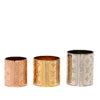 Secondhand Louis Vuitton Brass Nanogram Ring Set