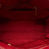 Prada Saffiano Trimmed Canvas Canapa Satchel Secondhand