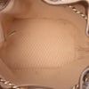 Chanel Small Metallic Lambskin Coco Pleats Drawstring Bucket Bag Secondhand