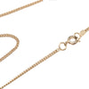 Chanel CC Gold Plated Strass Heart Lock And Key Pendant Necklace Secondhand