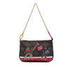Secondhand Louis Vuitton Monogram Giraffe Christmas Mini Pochette Accessoires
