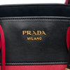 Prada Saffiano And City Calf Esplanade Satchel Secondhand