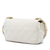 Chanel Mini Quilted Calfskin Crystal Pearls Chain Flap Secondhand