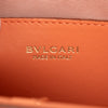 Bvlgari Smooth and Pebbled Calfskin Logo Tote Secondhand