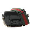 Secondhand Gucci Mini Leather Horsebit 1955 Web Satchel
