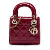 Dior Mini Patent Cannage Lady Dior Secondhand
