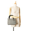 Secondhand Dior Medium Canvas Houndstooth Lady Dior