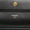 Chanel CC Quilted Caviar Wallet on Chain Secondhand