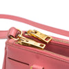 Prada Small Saffiano Lux Galleria Double Zip Satchel Secondhand