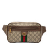 Secondhand Gucci Small GG Supreme Ophidia Belt Bag