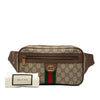 Secondhand Gucci Small GG Supreme Ophidia Belt Bag